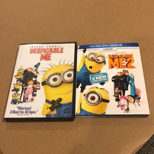 Despicable Me 1 & 2 DVDs